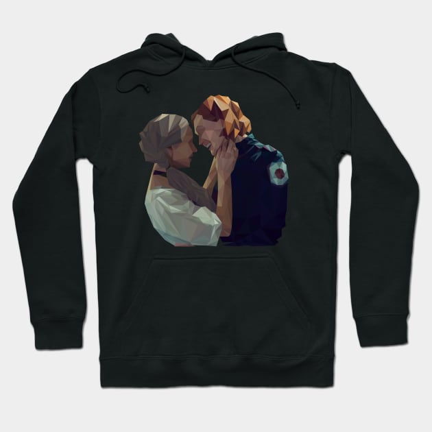 Polygonal WayHaught Hoodie by CriSan